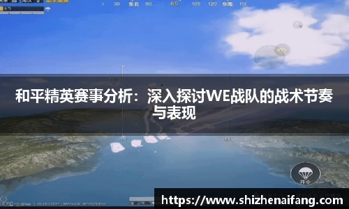和平精英赛事分析：深入探讨WE战队的战术节奏与表现